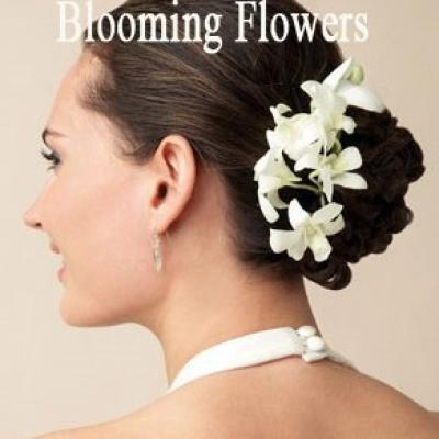 White Orchid Hairpiece